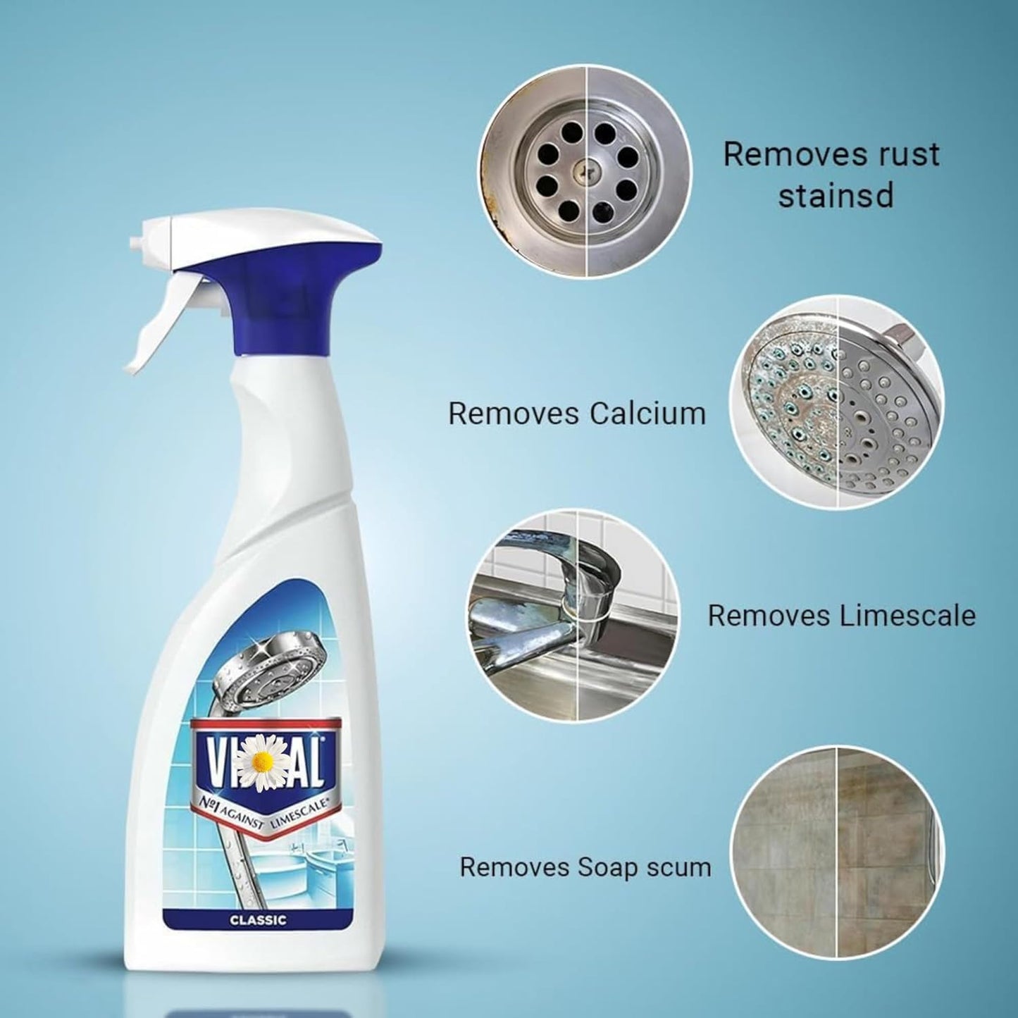 𝗩𝗶𝗮𝗸𝗮𝗹 𝗕𝗮𝘁𝗵𝗿𝗼𝗼𝗺 𝗦𝗽𝗿𝗮𝘆 – 𝗟𝗶𝗺𝗲𝘀𝗰𝗮𝗹𝗲 𝗥𝗲𝗺𝗼𝘃𝗲𝗿 & 𝗢𝗱𝗼𝘂𝗿 𝗖𝗼𝗻𝘁𝗿𝗼𝗹 (𝗣𝗮𝗰𝗸 𝗼𝗳 𝟮 𝘅 𝟱𝟬𝟬𝗺𝗹)