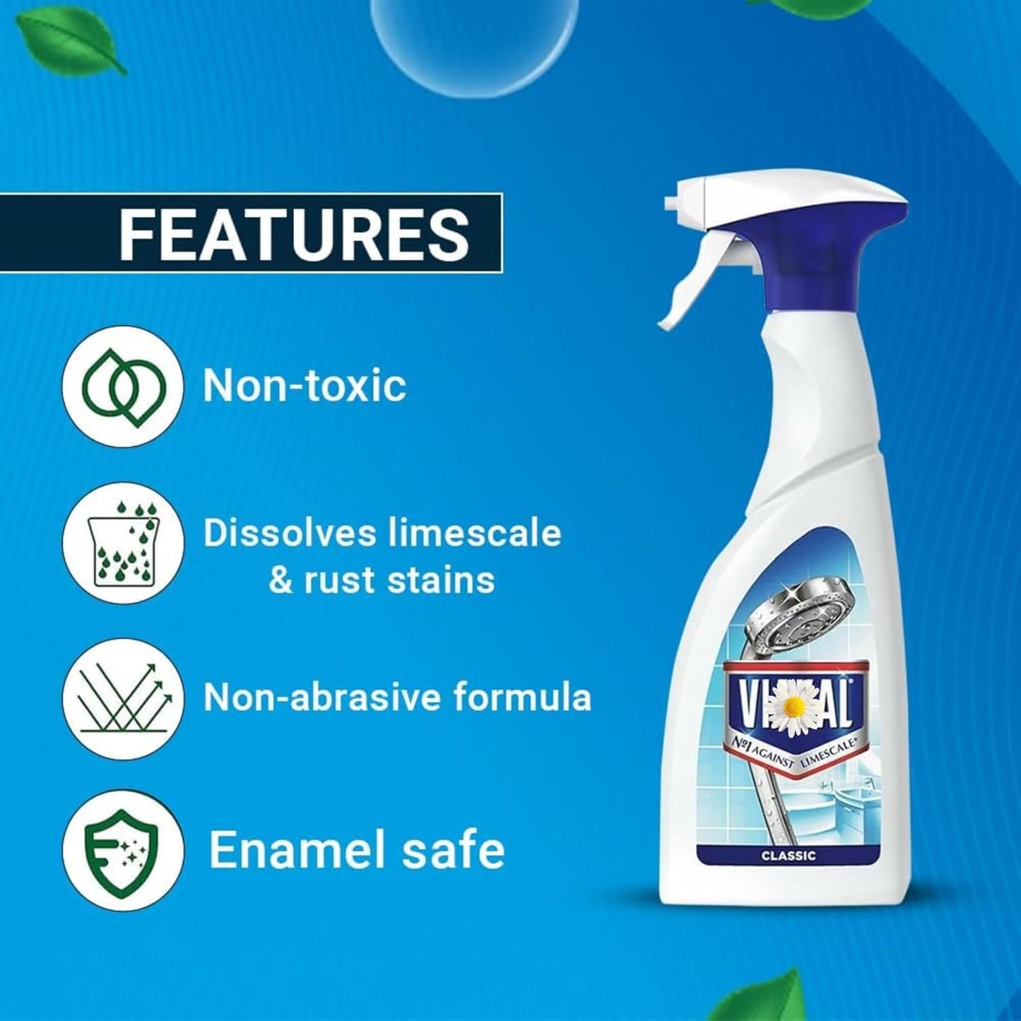 𝗩𝗶𝗮𝗸𝗮𝗹 𝗕𝗮𝘁𝗵𝗿𝗼𝗼𝗺 𝗦𝗽𝗿𝗮𝘆 – 𝗟𝗶𝗺𝗲𝘀𝗰𝗮𝗹𝗲 𝗥𝗲𝗺𝗼𝘃𝗲𝗿 & 𝗢𝗱𝗼𝘂𝗿 𝗖𝗼𝗻𝘁𝗿𝗼𝗹 (𝗣𝗮𝗰𝗸 𝗼𝗳 𝟮 𝘅 𝟱𝟬𝟬𝗺𝗹)
