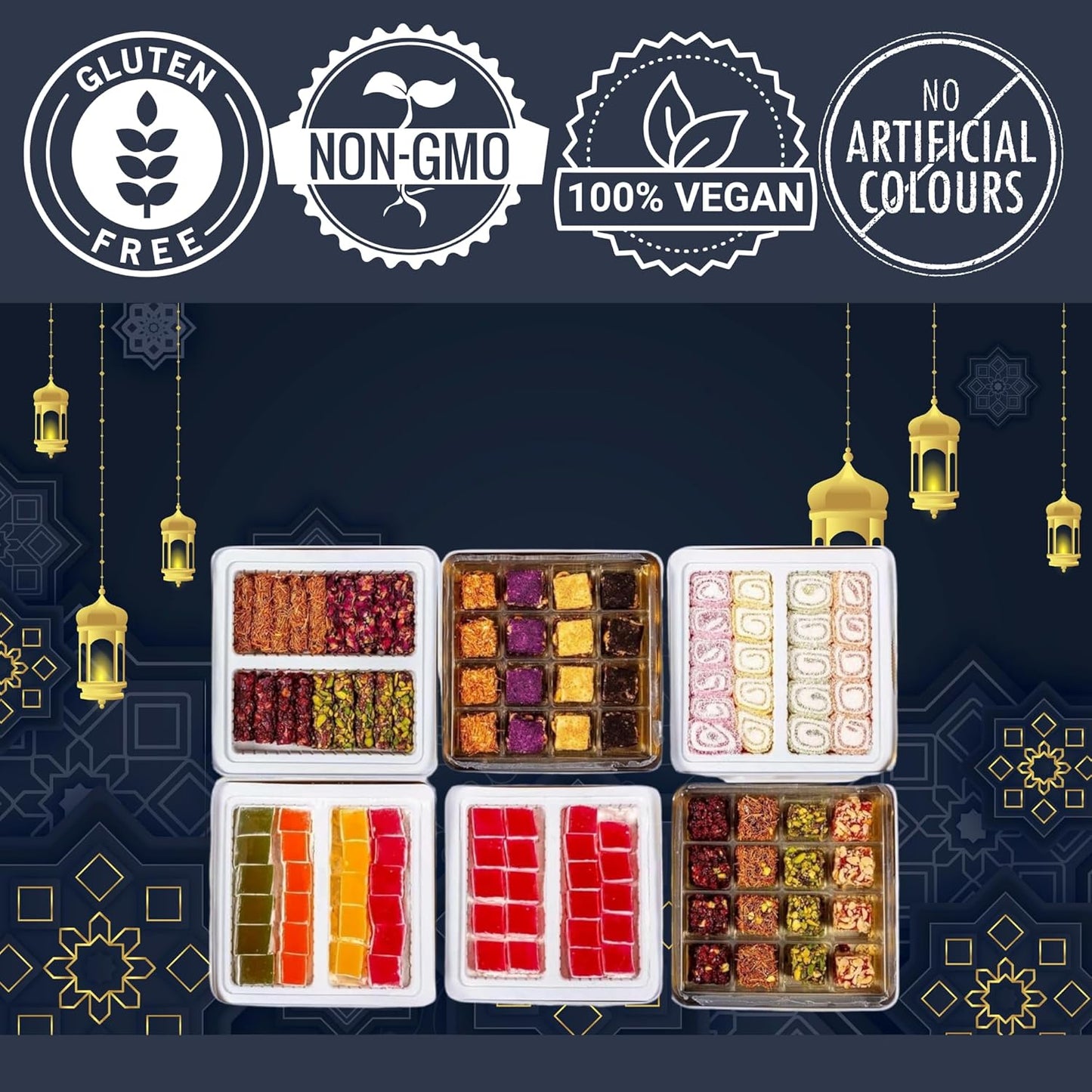 𝗗𝗲𝗹𝗶𝗴𝗵𝘁𝗳𝘂𝗹 𝗗𝗶𝗹𝗮𝗿𝗮 𝗟𝗼𝗸𝘂𝗺 𝗧𝘂𝗿𝗸𝗶𝘀𝗵 𝗗𝗲𝗹𝗶𝗴𝗵𝘁 𝗚𝗶𝗳𝘁 𝗕𝗼𝘅 𝗚𝗼𝘂𝗿𝗺𝗲𝘁 𝗠𝗶𝘅 𝟰𝟬𝟬𝗴 𝗧𝗶𝗻 𝗧𝘂𝗯𝘀 𝗼𝗳 𝗩𝗶𝗻𝘁𝗮𝗴𝗲 𝗦𝘄𝗲𝗲𝘁𝘀 𝗚𝗶𝗳𝘁 𝗕𝗼𝘅