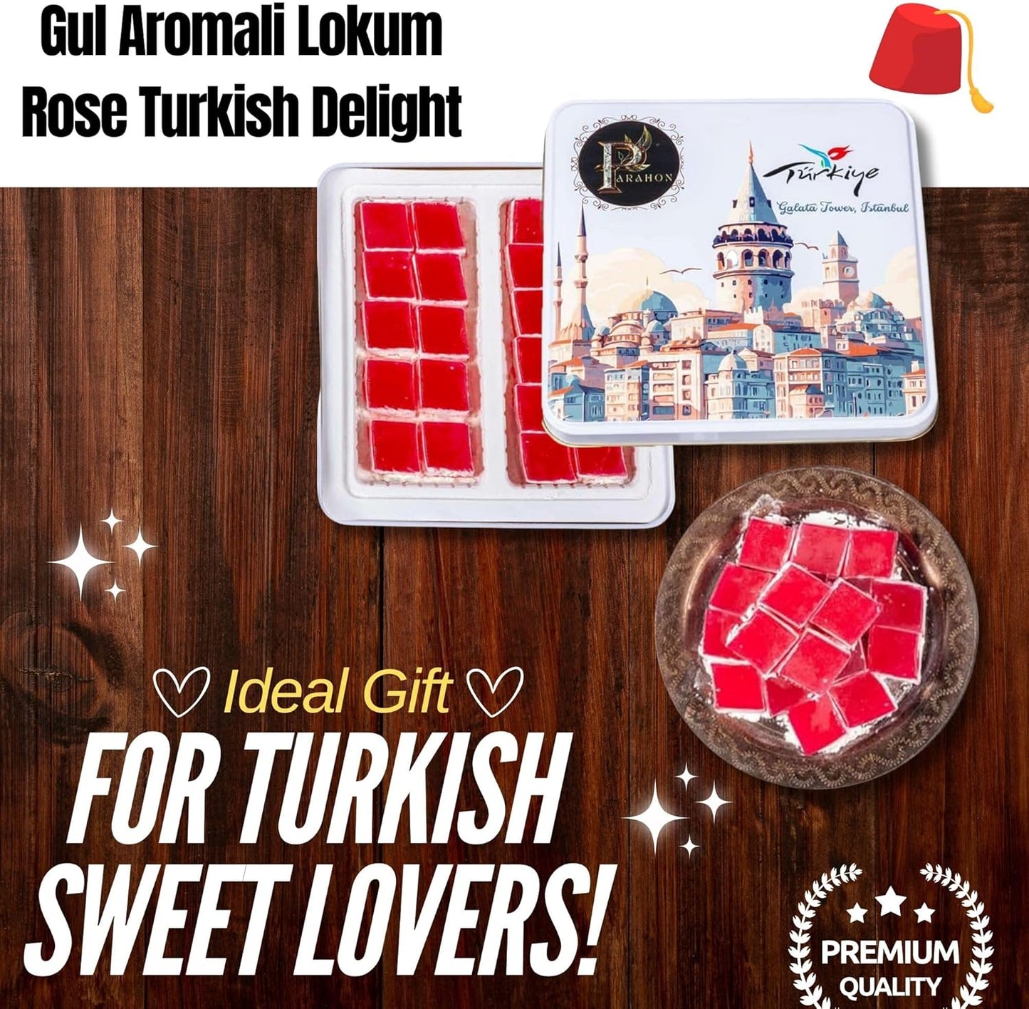 𝗣𝗮𝗿𝗮𝗵𝗼𝗻 𝗥𝗼𝘀𝗲 𝗧𝘂𝗿𝗸𝗶𝘀𝗵 𝗗𝗲𝗹𝗶𝗴𝗵𝘁 𝗶𝗻 𝗚𝗶𝗳𝘁 𝗧𝗶𝗻 – 𝟰 𝘅 𝟱𝟬𝟬𝗴 𝗛𝗮𝗹𝗮𝗹 𝗟𝗼𝗸𝘂𝗺, 𝗡𝗼 𝗡𝘂𝘁𝘀
