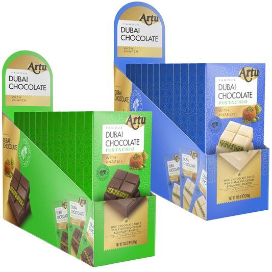 𝗔𝗥𝗧𝗨 𝗣𝗶𝘀𝘁𝗮𝗰𝗵𝗶𝗼 𝗞𝗻𝗮𝗳𝗲𝗵 𝗖𝗵𝗼𝗰𝗼𝗹𝗮𝘁𝗲 𝗕𝗮𝗿 𝟮𝟬𝟬𝗴 – 𝗠𝗶𝗹𝗸 & 𝗪𝗵𝗶𝘁𝗲 | 𝗔𝗿𝗮𝗯𝗶𝗰 𝗦𝘄𝗲𝗲𝘁 𝗧𝗿𝗲𝗮𝘁