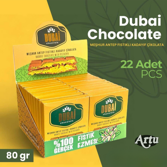 𝗔𝗿𝘁𝘂 𝗣𝗶𝘀𝘁𝗮𝗰𝗵𝗶𝗼 𝗞𝘂𝗻𝗮𝗳𝗮 𝗖𝗵𝗼𝗰𝗼𝗹𝗮𝘁𝗲 𝗕𝗮𝗿 𝟴𝟬𝗴 – 𝗗𝘂𝗯𝗮𝗶 𝗚𝗼𝘂𝗿𝗺𝗲𝘁 𝗧𝗿𝗲𝗮𝘁