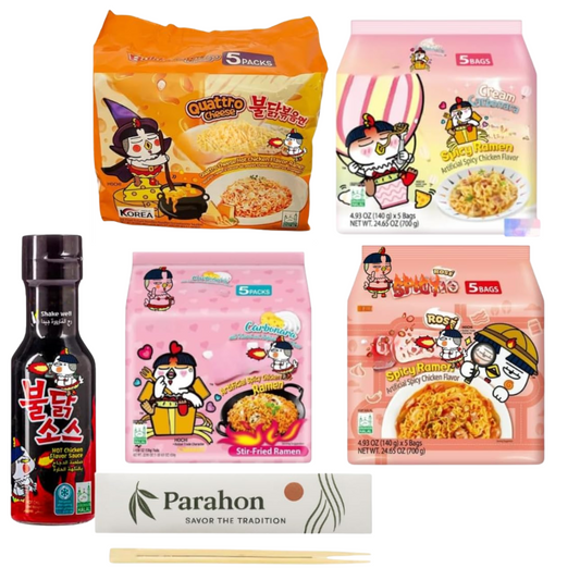 𝗦𝗮𝗺𝘆𝗮𝗻𝗴 𝗕𝘂𝗹𝗱𝗮𝗸 𝗖𝗮𝗿𝗯𝗼𝗻𝗮𝗿𝗮 𝗥𝗮𝗺𝗲𝗻 𝘄𝗶𝘁𝗵 𝗦𝗮𝘂𝗰𝗲 & 𝗖𝗵𝗼𝗽𝘀𝘁𝗶𝗰𝗸𝘀 – 𝗦𝗽𝗶𝗰𝘆 𝗞𝗼𝗿𝗲𝗮𝗻 𝗡𝗼𝗼𝗱𝗹𝗲𝘀 (𝗣𝗮𝗰𝗸 𝗼𝗳 𝟱)